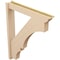 Ekena Millwork 6-in W x 38-in D x 46-in H Balboa Trad Rough Cedar Woodgrain TimberThane Outlooker, Primed Tan OUTUR060X38X46BOA04RCPR - alternate 4